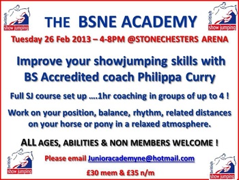 New Date for the North East Academy - Tuesday 26th February